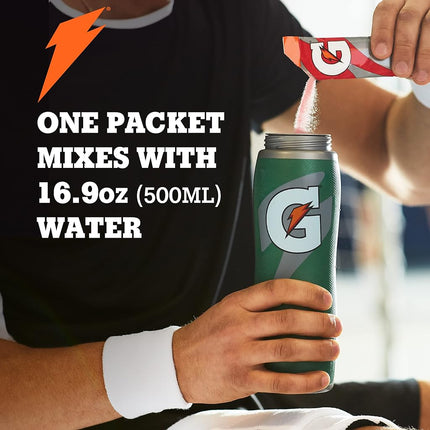 Gatorade Thirst Quencher Powder, Fruit Punch, 1.23oz Packets, Makes 20 ounces (80 Pack)