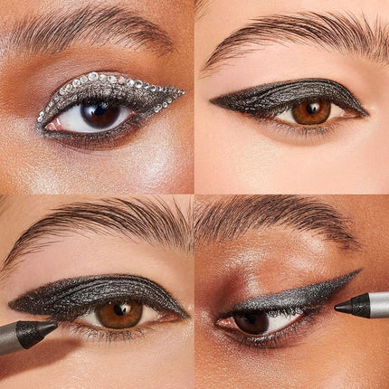 Wonderskin Eyeliner Pencil, 1440 Longwear Blue Eyeliner Pencil - Waterproof, Sharpenable & Smudge Proof (Oyster Blue)