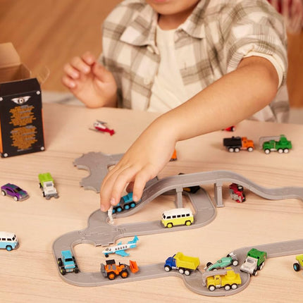 Driven by Battat Pocket Fleet 1 Mini Toy Vehicles 20-Pack Set, Trucks