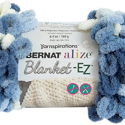 Bernat Alize Blanket-EZ 180g - Denim Blues