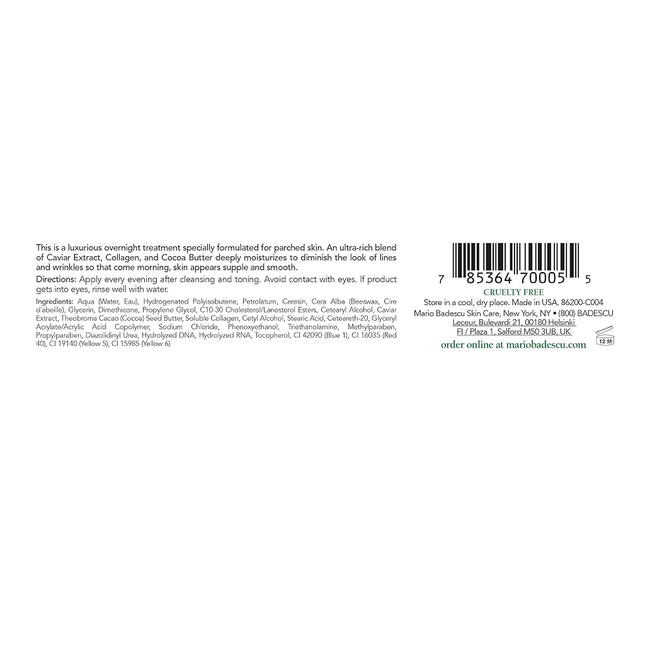 Mario Badescu Skin Care Night Cream - Caviar 1oz (30g)