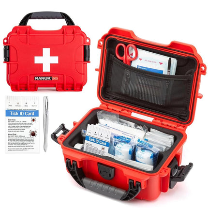 NANUK 903 - Small Waterproof First Aid Kit 78pcs –