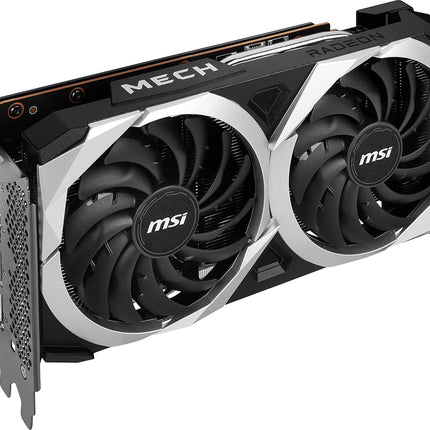 MSI Radeon RX 6650 XT MECH 2X 8G OC Gaming Graphics Card - 8GB GDDR6, 2669 MHz, PCI Express 4 x 8, 128-bit, 3x DP v 1.4a, HDMI 2.1 (Supports 4K & 8K)