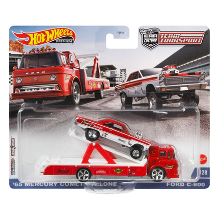 Hot Wheels Premium 2021 Team Transport #28 '65 Mercury Comet Cyclone/Ford C-800