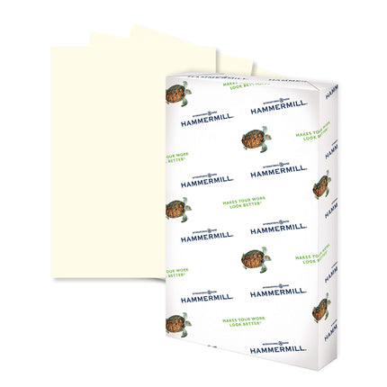 Hammermill Paper, Colors Cream, 20lb., 8.5 x 14, L