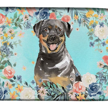 Caroline's Treasures CK3415DDM Rottweiler Dish Drying Mat, Polyester Felt, Multicolor