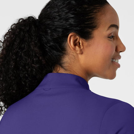 WonderWink womens Jacket, Grape, Medium