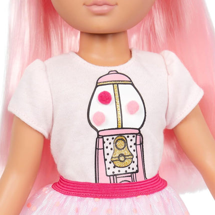 Glitter Girls 14 Inch Doll Clothes, A Pop of Pink 7 Piece Outfit Set