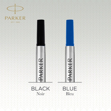 Parker Rollerball Pen Refills | Medium Point | Black QUINK Ink | 2 Count
