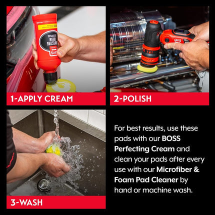 Griot's Garage B130F2 Perfecting Foam Pads Set of 4