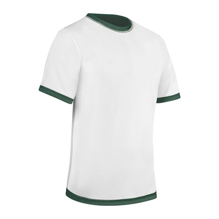 CHAMPRO Unisex-Youth Reversible Tee Shirt Forest Green, White