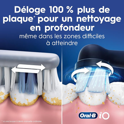 Oral-B iO Series 5 Limited Electric Toothbrush with (3) Brush Head, Rechargeable, Black