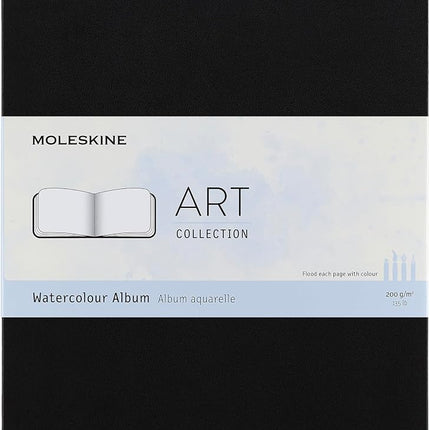 Moleskine Art Water Colour Album Plain A4, Black