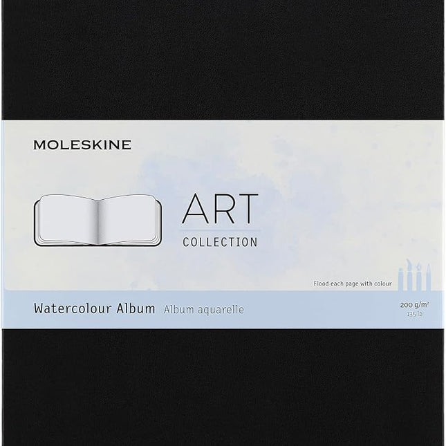 Moleskine Art Water Colour Album Plain A4, Black