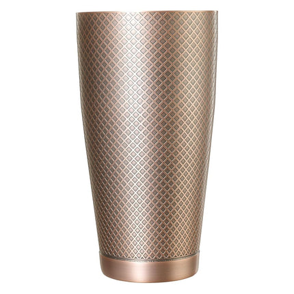 Barfly 28 oz. Diamond Lattice Shaker, Antique Copp
