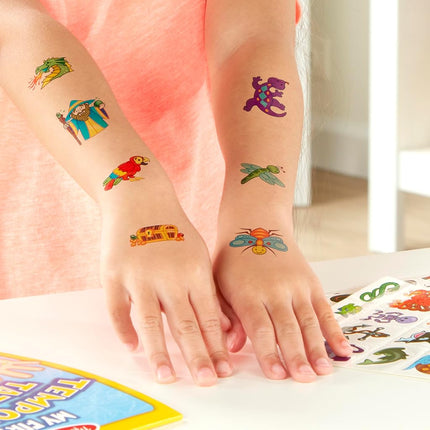 Melissa & Doug My First Temporary Tattoos: Adventure, Creatures, Sports, and More (100+ Kid-Friendly Tattoos)