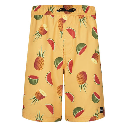 Short de bain imprimé Hurley pour garçons, Nectarine, 4T