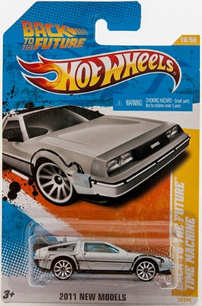 Hot Wheels Back to the Future Time Machine 1:64 Sc