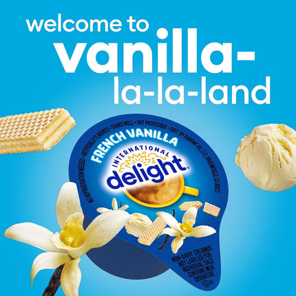 International Delight Non-Dairy French Vanilla, 288 Count Single-Serve Coffee Creamers
