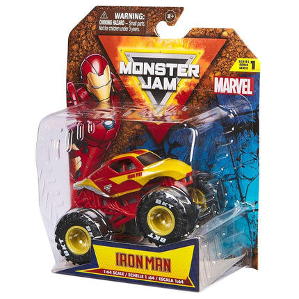 Monster Jam 1:64 Series 1 Marvel Iron Man