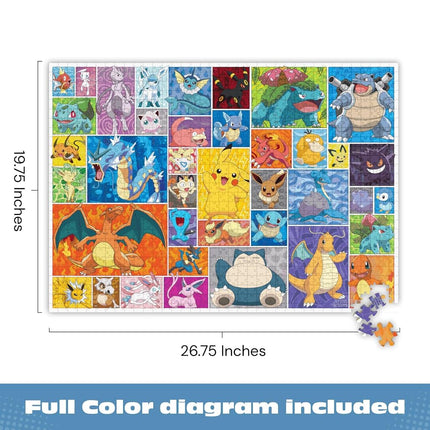 Buffalo Games - Pokemon - Frames - 1000 Piece Jigsaw Puzzle