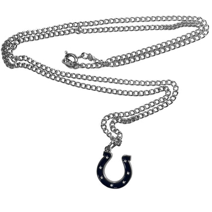 Siskiyou Sports NFL Indianapolis Colts Women's NFL Chain Necklace with Small Pendant, 20", Silver
