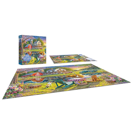 RoseArt - Soft Touch - Backyard - 1000 Piece Jigsaw Puzzle