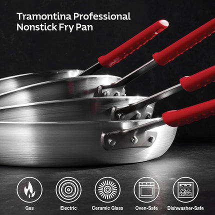 Tramontina 80114/537DS Professional Aluminum Nonstick Restaurant Fry Pan, 14", Made in USA