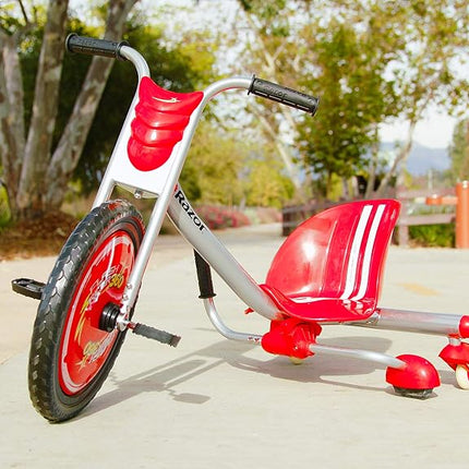 Razor FlashRider 360 Caster Trike, Red