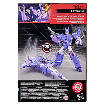Transformers Studio Series Cyclonus, The Transformers: The Movie Voyager Class 8-Inch Converting Action Figure, Robot Toys for 8+