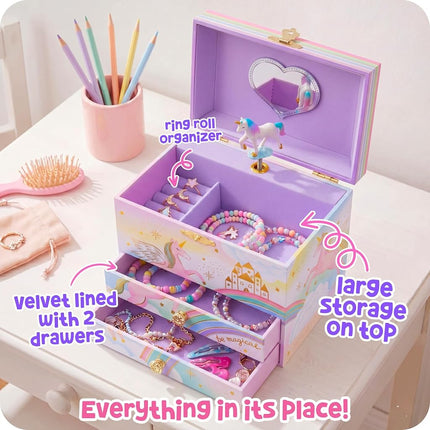 Giggle & Honey® Musical Jewellery Box for Girls