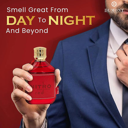 Nitro Red by Dumont for Men - 3.4 oz EDP Spray