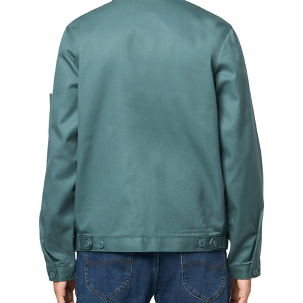 Chaqueta Eisenhower sin forro Dickies para hombre, verde Lincoln, talla Mediana