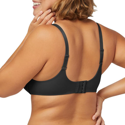 Maidenform Women's Comfort Devotion Extra-coverage T Shirt Bra, Black (Black), 42D UK