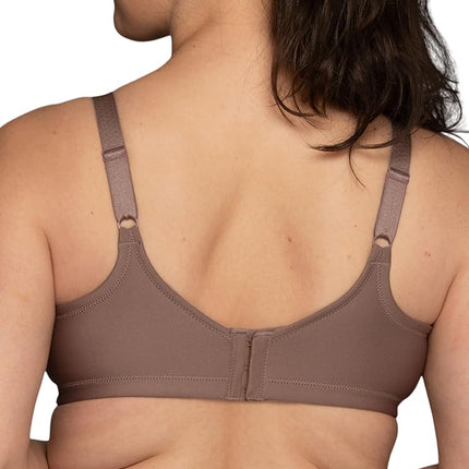 Vanity Fair Women's Beauty Back Full Figure Wirefree Bra 71380, Walnut, 40C