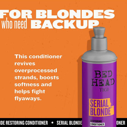 Conditionneur Serial Blonde Bed Head Tigi 400 ml