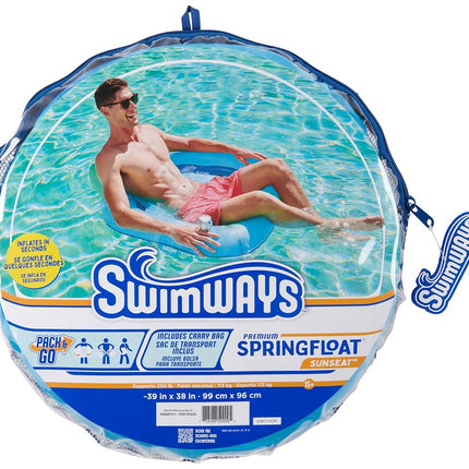 SwimWays PREM Sunseat SkyBlue
