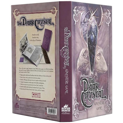 The Dark Crystal Adventure Game - RPG Hardcover Book, 290+ Full Color Pages, River Horse Role Playing Game , Purple