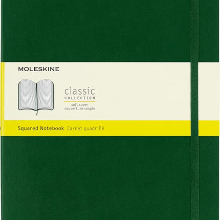 Moleskine Classic Notebook, Notebook With Squared 