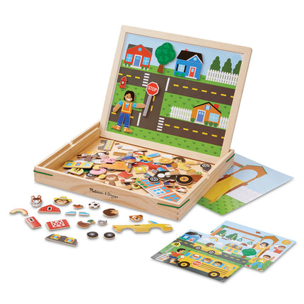 Melissa & Doug Wooden Magnetic Matching Picture Ga
