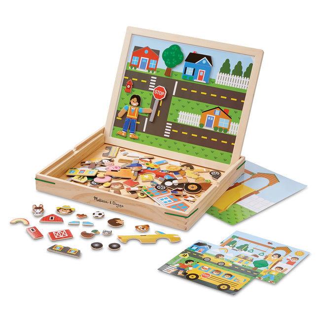 Melissa & Doug Wooden Magnetic Matching Picture Ga