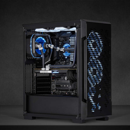 CORSAIR Hydro X Series XT Hardline 14mm Tubing (Straight-Line PMMA Tubing, Resilient Construction, Easy to Cut) Satin Black