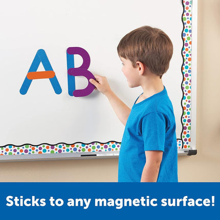 Learning Resources Magnetic Letter Construction Demonstration Set