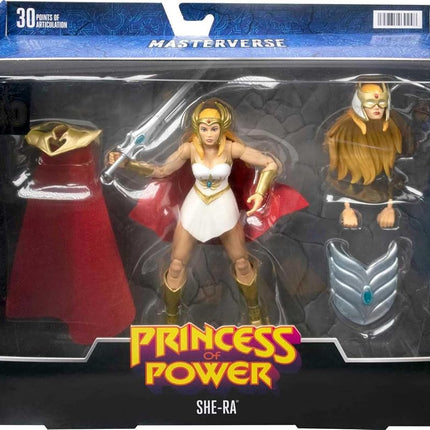 Masters of the Universe Masterverse She-Ra Deluxe Action Figure with Accessories, 7-inch MOTU Collectible Gift