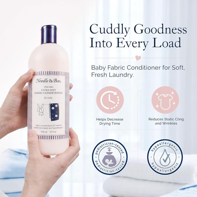 Noodle & Boo Baby Laundry Essentials Ultra-Soft Fabric Conditioner
