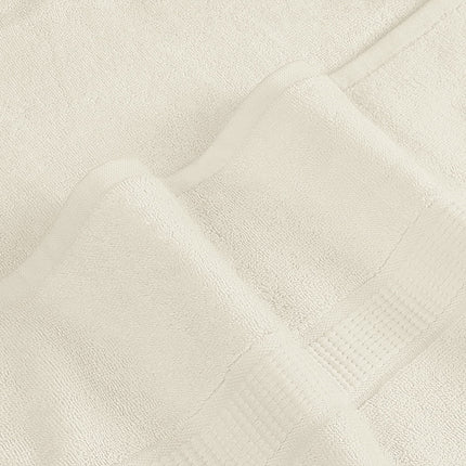 Utopia Towels - Sábana de baño de lujo jumbo (35 x 70 pulgadas) - 600 GSM 100% algodón hilado en anillos Toalla de baño extragrande altamente absorbente y de secado rápido - Toalla supersuave con calidad de hotel (marfil, paquete de 2)