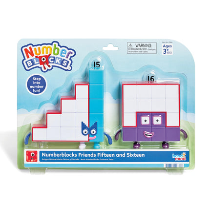 hand2mind Numberblocks Friends Fifteen and Sixteen