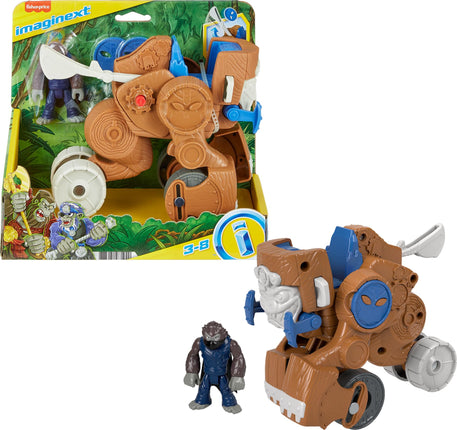 Fisher-Price Imaginext Preschool Toy Monkey Catapu