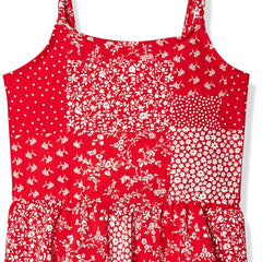 OshKosh B'Gosh Girls' Tankini, Ruby Red, 4 Years