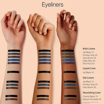 Neutrogena Intense Gel Eyeliner With Antioxidant Vitamin E, Smudge- & Water-resistant Eyeliner Makeup for Precision Application, Smokey Gray, 0.004 Oz